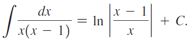 1 + C. dx х In x(x – 1) х 