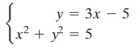 у 3D Зх — 5 x² + y? = 5 5 
