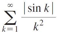 |sin k | k? k=1 8. 