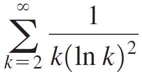 1 )? k=2 k(ln k 