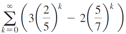 ¿O) - O) k k 3 7. k=0 