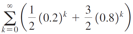 3 (0.2)* + (0.8 k=0 