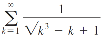 1 =1 Vk³ – k + 1 