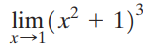 Find limit algebraically. 