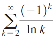 (-1)* In k k=2 8. 