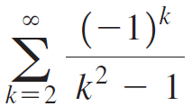 (-1)* Σ k=2 k- - 1 00 .2 