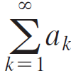 χ Σ ακ k=1 