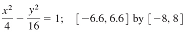 y2 = 1; [-6.6, 6.6] by [-8, 8] х 4 16 4+ 