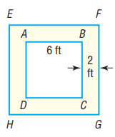 In the figure shown, is a square, with each side