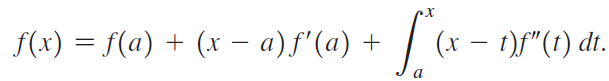 There are several proofs of Taylor’s Theorem, which lead to