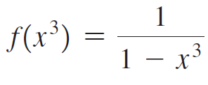 f(x³) = 1 — х3 || 