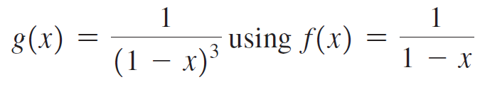 8(x) (1 – x)³ using f(x) 