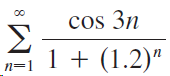 cos 3n Σ 1 + (1.2)