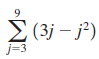 Σ13-) (3j – j?) j=3 3D3 