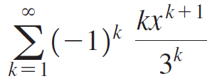 ο kxk+1 Σ-1. 3k k=1 