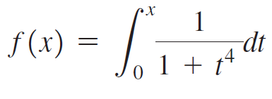| f (x) = dt 1 + 14 