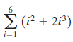 + 2i?) Σ(2+27) i=1 