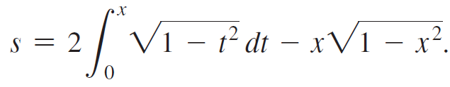 x = 2/ Vi - f di – xVT – x² xV1 - x V1 – ² dt 