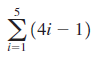 Σ(41-1) i=1 
