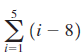 Συ-8) i=1 