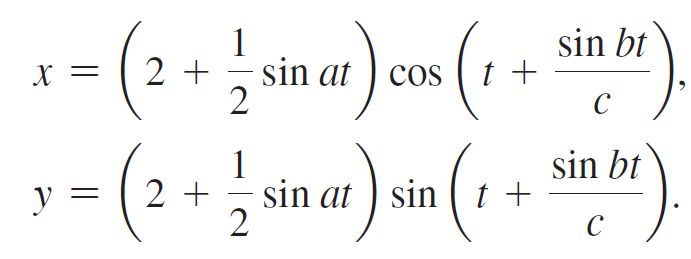 1 sin at ) cos ( t- sin bt х — sin bt sin at ) sin ( t + 2 + 