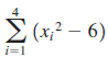 6) (x² i=1 