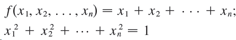 + Xn f(x1, x2, ..., Xn) = x1 + x2 + + x = 1 xỉ + x + ... + xỉ = 1 