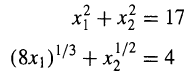 xỉ + x (8x1)3 + x = 17 17 .1/2 1/3 X2 %3D 