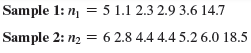 In Problems 12.32 and 12.33, what is your statistical decision?