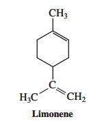 CH3 C. H;C CH2 Limonene