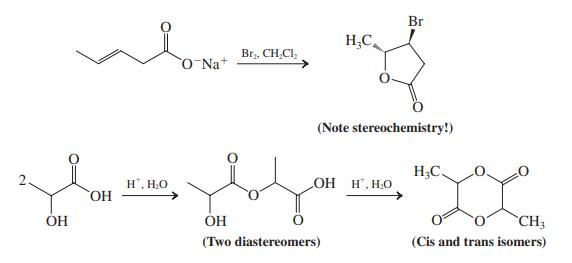 Br H;C Br, CH,CI, O Na+ (Note stereochemistry!) H;C. H
