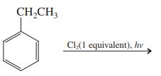 CH,CH3 CI.(1 equivalent), hv