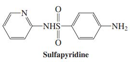 -N -NHS- -NH2 Sulfapyridine