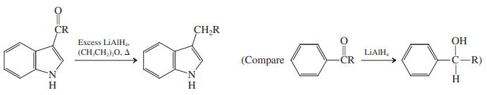 CR Excess LIAIH, (CH,CH,),0, A CH,R OH LIAIH, (Compare CR -C-R) H H