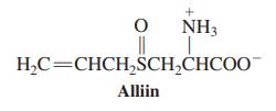 NH3 H,C=CHCH,SCH,CHCOO Alliin