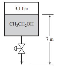 3.1 bar CH;CH,OH 7 m