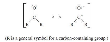 :ö:- R R R R (R is a general symbol for a carbon-containing group.)