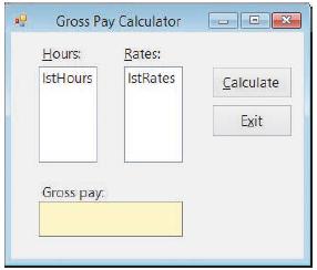 Gross Pay Calculator Hours: Rates: IstRates IstHours Calculate Exit Gross pay.