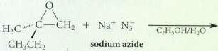 From what epoxide and what nucleophile colld each of the