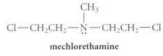 The drug mechktrethamine is used in antitumor therapy.It is one