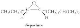 Outline a preparation of racemic desparlure, a pheromone of the