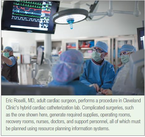 L LA mm Eric Roselli, MD, adult cardiac surgeon, performs a procedure in Cleveland Clinic's hybrid cardiac