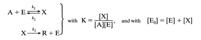 A+E=X k XR+E with K = [X] [A][E]' and with [E] [E] + [X]