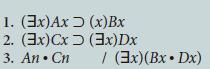 1. (3x)Ax 2. (1x)x 3. An  Cn (x)Bx (3x)Dx / (3x)(BxDx)