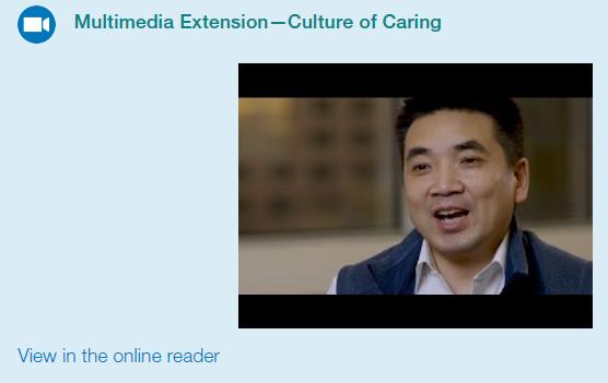 Multimedia Extension-Culture of Caring View in the online reader