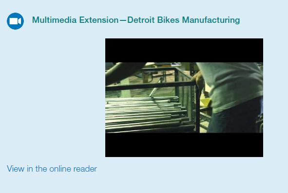 Multimedia Extension - Detroit Bikes Manufacturing View in the online reader