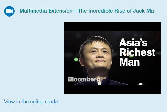Multimedia Extension-The Incredible Rise of Jack Ma View in the online reader Bloomberg Asia's Richest Man