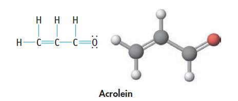 H=C=C=C=0 Acrolein