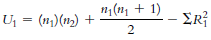 n(1, + 1) Σεξ U = (n)(12) + 2. 