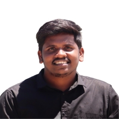 Offline tutor Yelkampati Reddy Uday Sri Venkateswara College of Engineering, Piler, India, Algorithms C Basics C Programming C++ Programming Cloud Computing Data Structures And Algorithms Java Machine Learning Programming Python tutoring